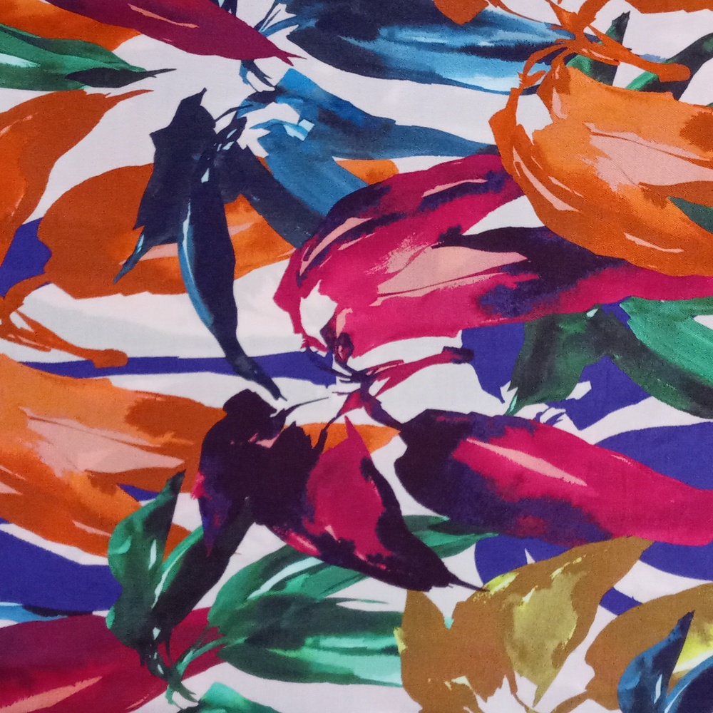 🦜Mr. Turk🦜 - Multicolor Abstract Print S/S Button Down Shirt - Picture 4 of 14